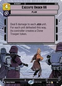 Execute Order 66 (Hyperspace) - Twilight of the Republic - Star Wars: Unlimited card