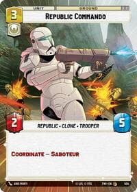 Republic Commando (Hyperspace) - Twilight of the Republic - Star Wars: Unlimited card