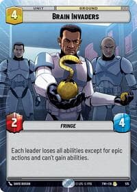 Brain Invaders (Hyperspace) - Twilight of the Republic - Star Wars: Unlimited card