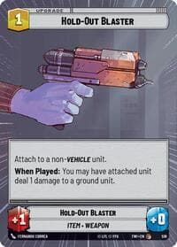 Hold-Out Blaster (Hyperspace) - Twilight of the Republic - Star Wars: Unlimited card