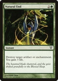 Natural End - Avacyn Restored - Magic: The Gathering card