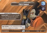 Nute Gunray - Vindictive Viceroy (Showcase) - Twilight of the Republic - Star Wars: Unlimited card