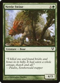 Nettle Swine - Avacyn Restored - Magic: The Gathering card