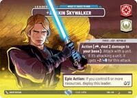 Anakin Skywalker - What it Takes to Win (Showcase) - Twilight of the Republic - Star Wars: Unlimited card