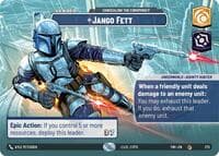 Jango Fett - Concealing the Conspiracy (Showcase) - Twilight of the Republic - Star Wars: Unlimited card