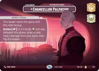 Chancellor Palpatine - Playing Both Sides (Showcase) - Twilight of the Republic - Star Wars: Unlimited card