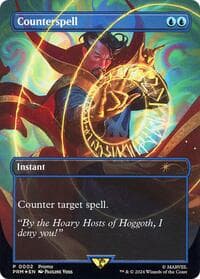 Counterspell (0002) - Media Promos - Magic: The Gathering card