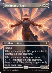 Exemplar of Light (Borderless) - Foundations - Magic: The Gathering card