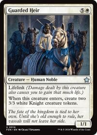 Guarded Heir - Foundations - Magic: The Gathering card