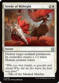 Stroke of Midnight - Foundations - Magic: The Gathering card