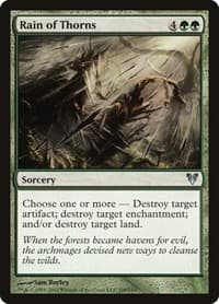 Rain of Thorns - Avacyn Restored - Magic: The Gathering card