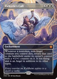 Valkyrie's Call (Borderless) - Foundations - Magic: The Gathering card