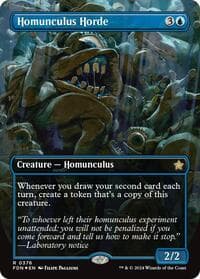 Homunculus Horde (Borderless) (Mana Foil) - Foundations - Magic: The Gathering card