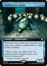 Homunculus Horde (Extended Art) - Foundations - Magic: The Gathering card
