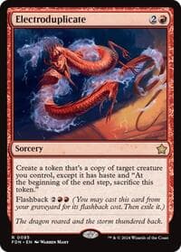 Electroduplicate - Foundations - Magic: The Gathering card