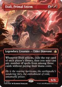 Etali, Primal Storm (Borderless) (Mana Foil) - Foundations - Magic: The Gathering card