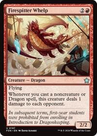 Firespitter Whelp (0197) - Foundations - Magic: The Gathering card