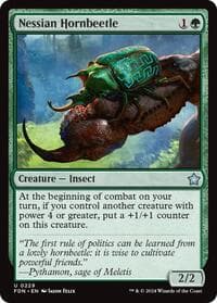 Nessian Hornbeetle - Foundations - Magic: The Gathering card