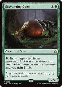 Scavenging Ooze - Foundations - Magic: The Gathering card