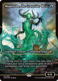 Muldrotha, the Gravetide (Showcase) - Foundations - Magic: The Gathering card