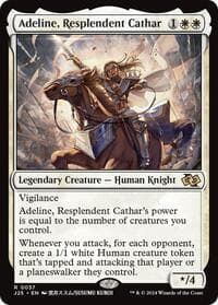 Adeline, Resplendent Cathar (Anime) - Foundations Jumpstart - Magic: The Gathering card