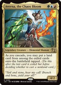 Averna, the Chaos Bloom (Anime) - Foundations Jumpstart - Magic: The Gathering card