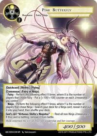 Pink Butterfly (ABC-SD04-036) - ABC Duel Decks - Force of Will card