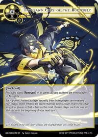 Thousand Cuts Of The Butterfly (ABC-SD04-056) - ABC Duel Decks - Force of Will card
