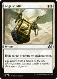 Angelic Edict - Foundations Jumpstart - Magic: The Gathering card