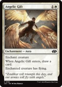 Angelic Gift - Foundations Jumpstart - Magic: The Gathering card