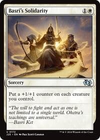 Basri's Solidarity - Foundations Jumpstart - Magic: The Gathering card