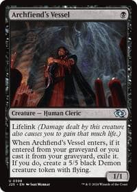 Archfiend's Vessel - Foundations Jumpstart - Magic: The Gathering card