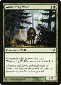 Wandering Wolf - Avacyn Restored - Magic: The Gathering card