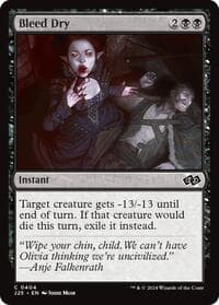 Bleed Dry - Foundations Jumpstart - Magic: The Gathering card