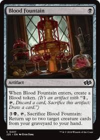 Blood Fountain - Foundations Jumpstart - Magic: The Gathering card