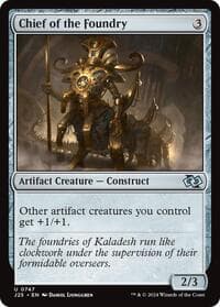 Chief of the Foundry - Foundations Jumpstart - Magic: The Gathering card