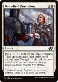Battlefield Promotion - Foundations Jumpstart - Magic: The Gathering card