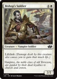 Bishop's Soldier - Foundations Jumpstart - Magic: The Gathering card
