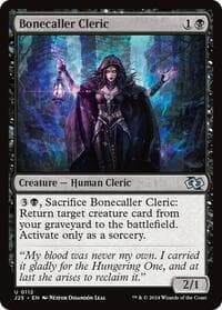 Bonecaller Cleric - Foundations Jumpstart - Magic: The Gathering card