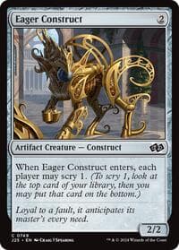 Eager Construct - Foundations Jumpstart - Magic: The Gathering card
