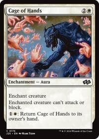 Cage of Hands - Foundations Jumpstart - Magic: The Gathering card