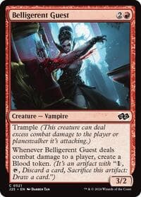Belligerent Guest - Foundations Jumpstart - Magic: The Gathering card