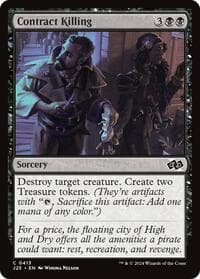 Contract Killing - Foundations Jumpstart - Magic: The Gathering card