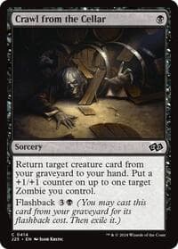Crawl from the Cellar - Foundations Jumpstart - Magic: The Gathering card