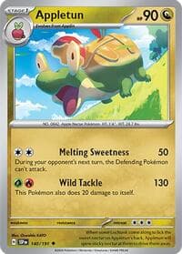Appletun - SV08: Surging Sparks - Pokemon card