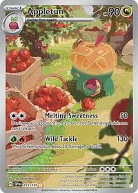 Appletun - SV08: Surging Sparks - Pokemon card