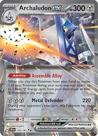 Archaludon ex - SV08: Surging Sparks - Pokemon card