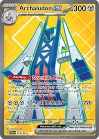 Archaludon ex - SV08: Surging Sparks - Pokemon card
