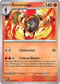 Armarouge - SV08: Surging Sparks - Pokemon card
