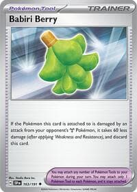 Babiri Berry - SV08: Surging Sparks - Pokemon card